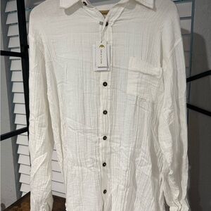 White Button Down Shirt